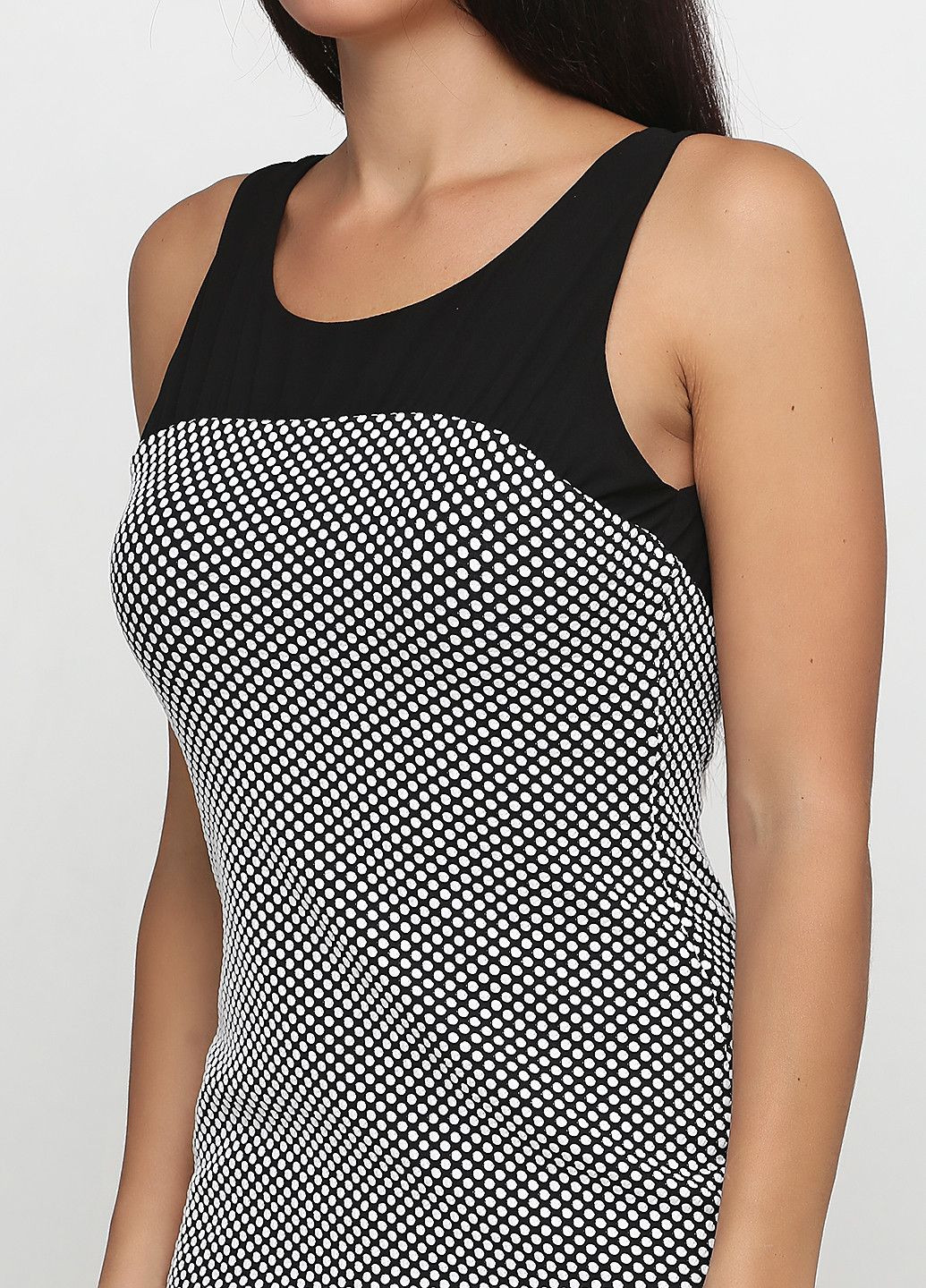 Черно-белое повседневный платье черно-белый Amy Gee