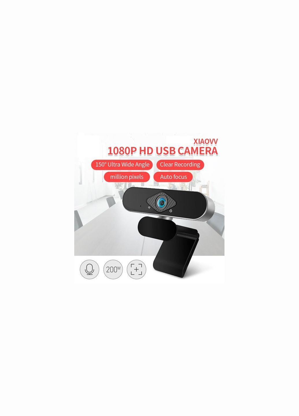 Вебкамера Xiaomi Xiaovv 1080P Full HD 6320s з автофокусом USB Xiaowa (279554387)