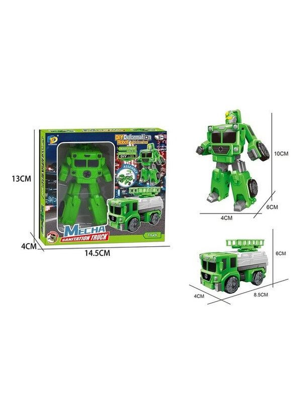 Робот-трансформер CJ-2168683 Разноцветный shop (6900068093737) DIY TOYS (372113324)