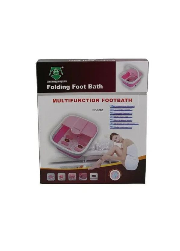 Гідромасажна ванна Multifunction Footbath для ніг з 4 масажними роликами 8860 No Brand (322721968)