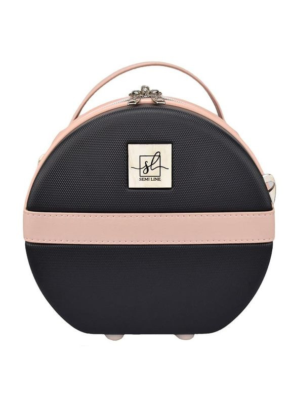 Бьюти-кейс 5L Black/Pink Cream (DAS302669) Semi Line (322327146)