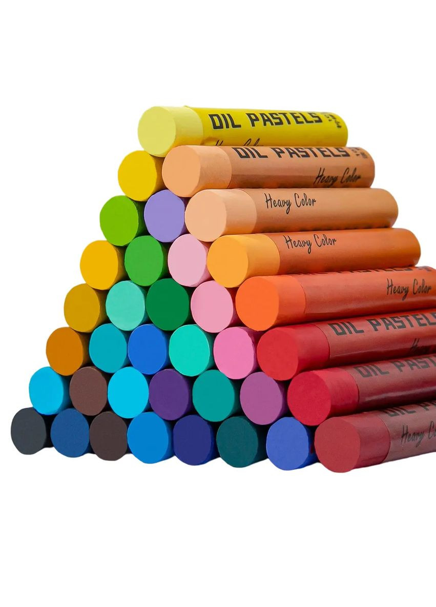 Олійна пастель, 36 кольорів, м'яка художня пастель для живопису, малюнків No Brand (344573493)