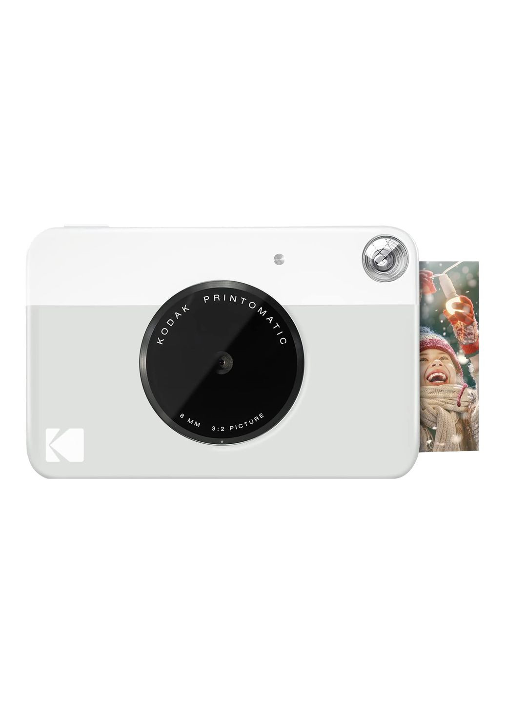 Фотокамера миттєвого друку Printomatic White Kodak (260409440)