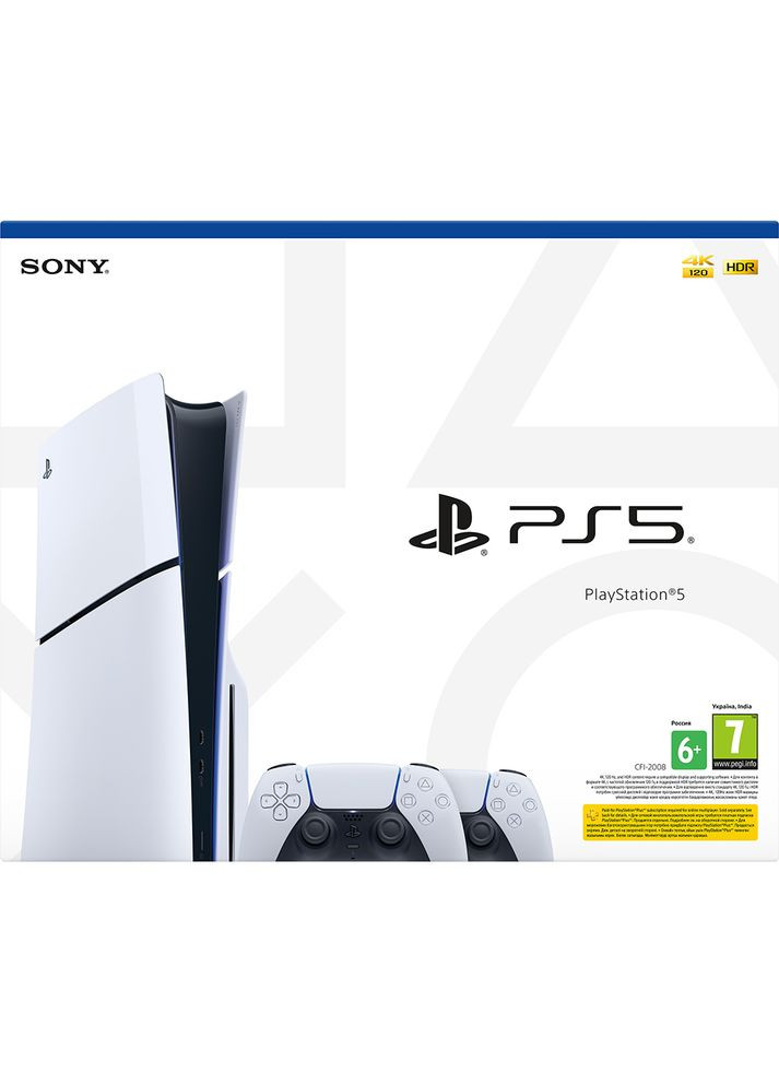 Игровая приставка PlayStation 5 (PS5) Slim Blu-ray (1000042045) Sony (322125482)