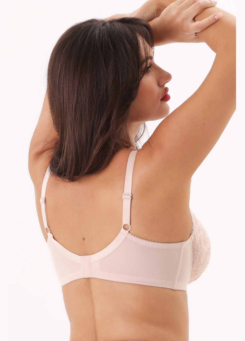Пудровый бюстгальтер полууплотненная чашка elina Kalyna полиамид