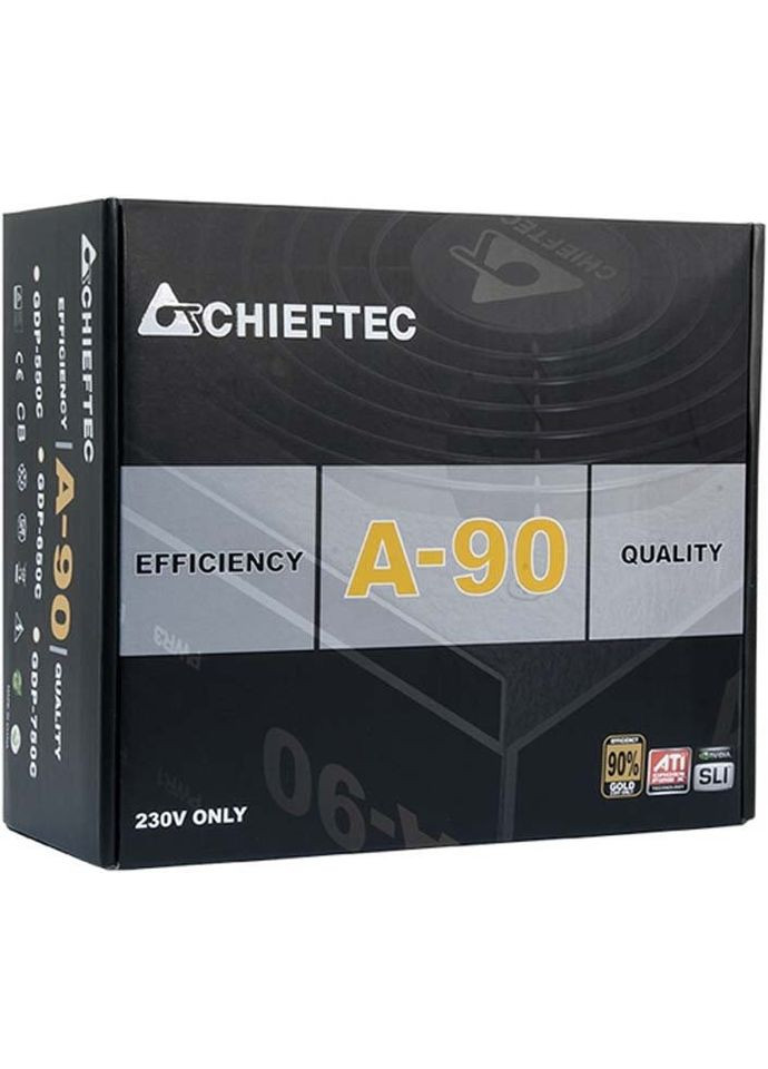 Блок живлення A-90 650W (GDP-650C) Chieftec (360418451)