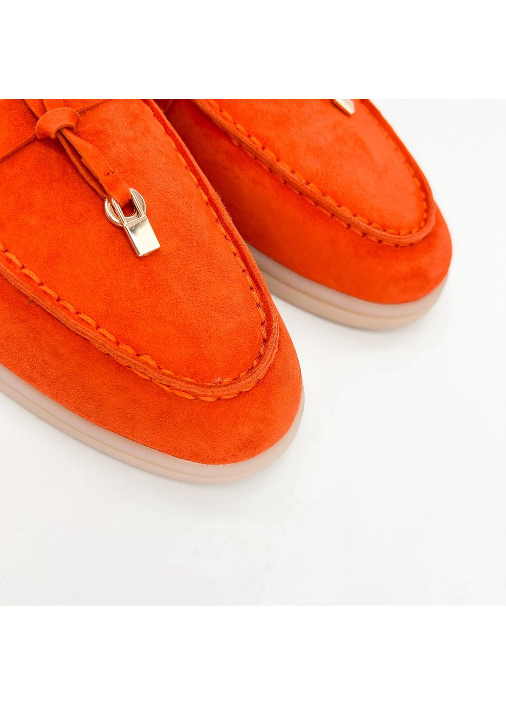 Danler Лоферы (р) Замша 0-1-1-AM-2027-1-317Y оранжевый з, украина — (276251248)