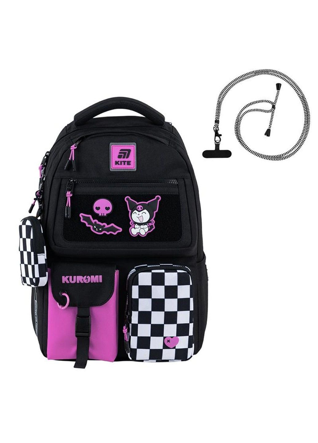 Рюкзак анатомическая спинка Air Comfort,42х29х17см,2 отделения Kuromi HK25-2587M-2 Kite (327421452)