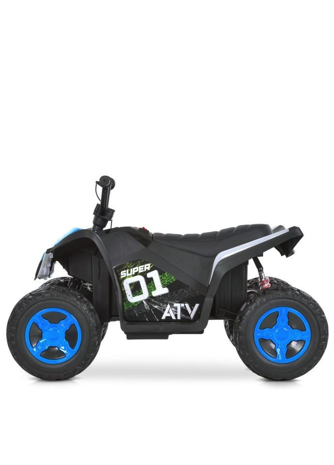Дитячий електромобіль квадроцикл для дітей від 3 років з дистанційним керуванням та акустикою Bambi Racer (368755993)