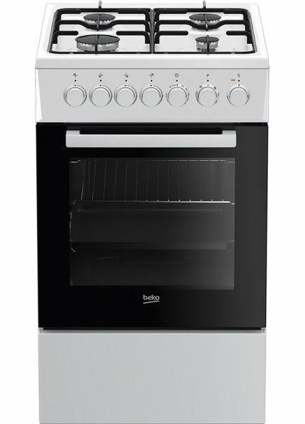 плита комбинированная fsm52120dw BEKO