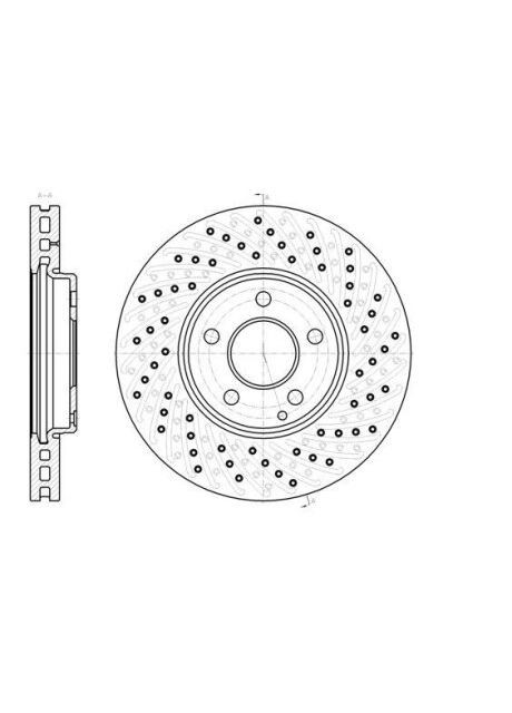 Диск тормозной Remsa (345754968)