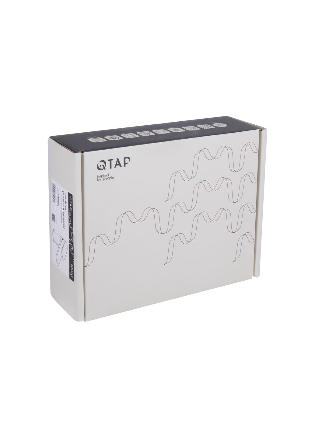 Смеситель для раковины Presto Graphite Qtap QTPRE270GRP45581 (346492540)