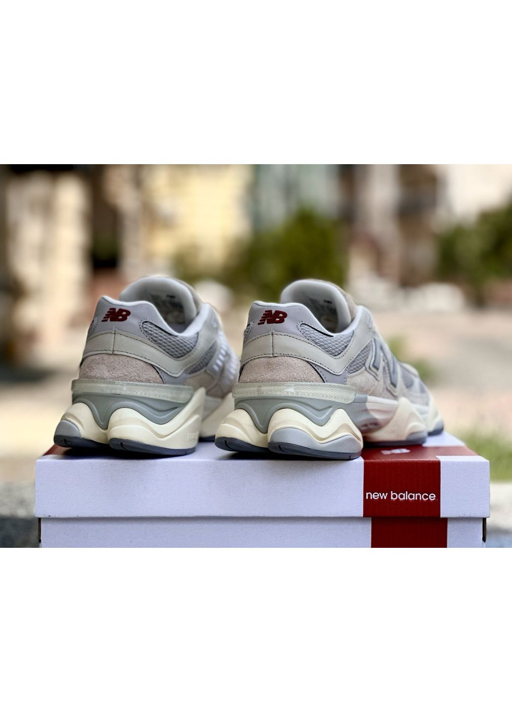 КРОССОВКИ ЖЕНСКИЕ NEW BALANCE 9060 JOE FRESHGOODS INSIDE VOICES SEA SALT MINDFUL GREY НЬЮ БЕЛАНС 9060 No Brand серые демисезоны (367173300)
