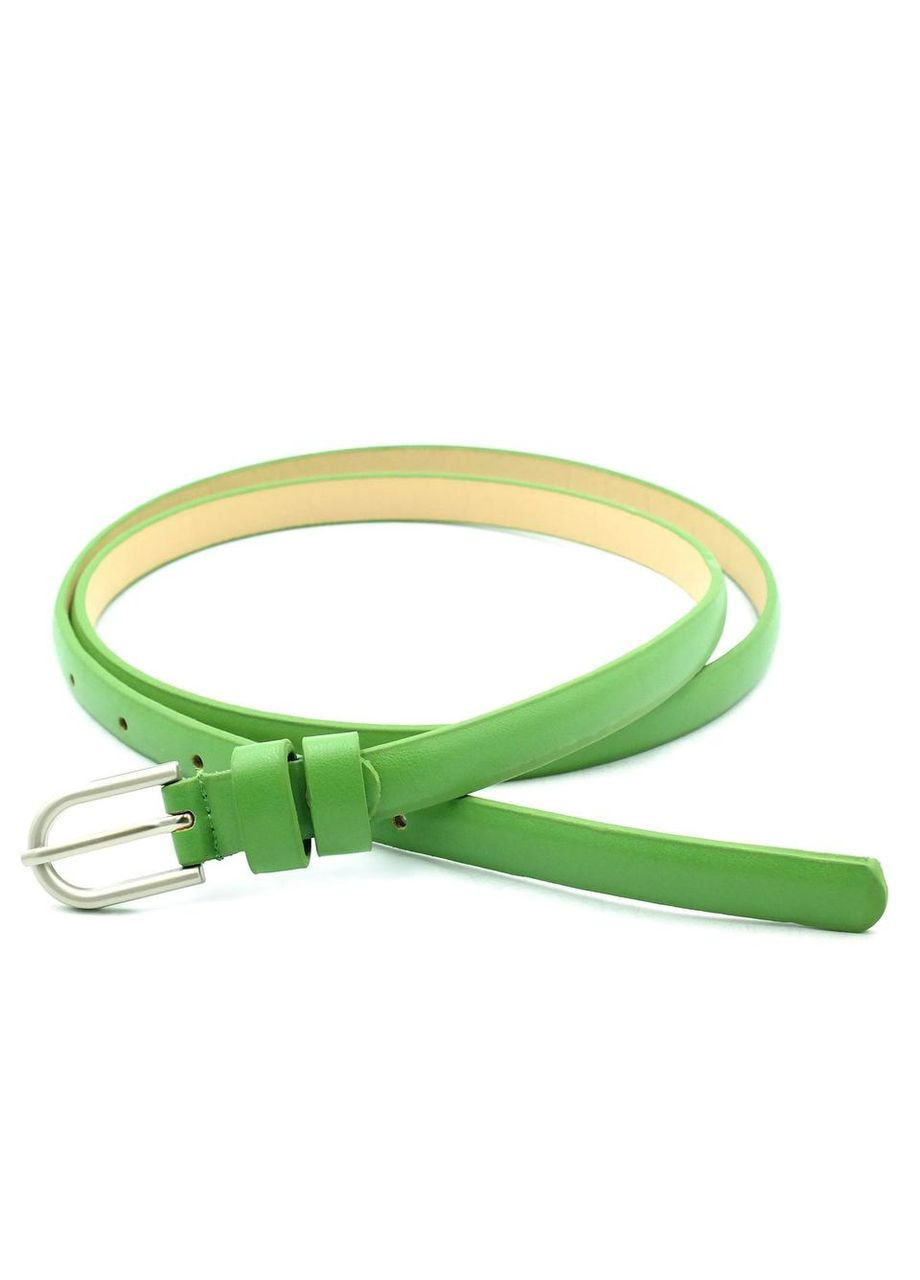 Женский ремень 1,3х110 см Молочный Weatro (317349424)