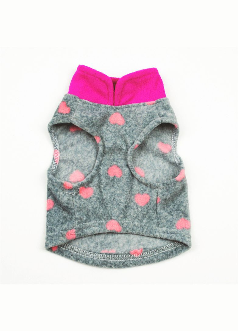 Жилетка для собак с кольцом Pet Style "Рисунок" Сердечки M No Brand - (323235102)