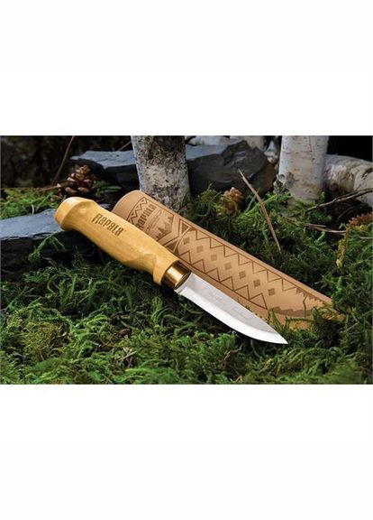Охотничий финский нож с кожанным чехлом Classic Birch Collection (9,5 см) Rapala (292324130)