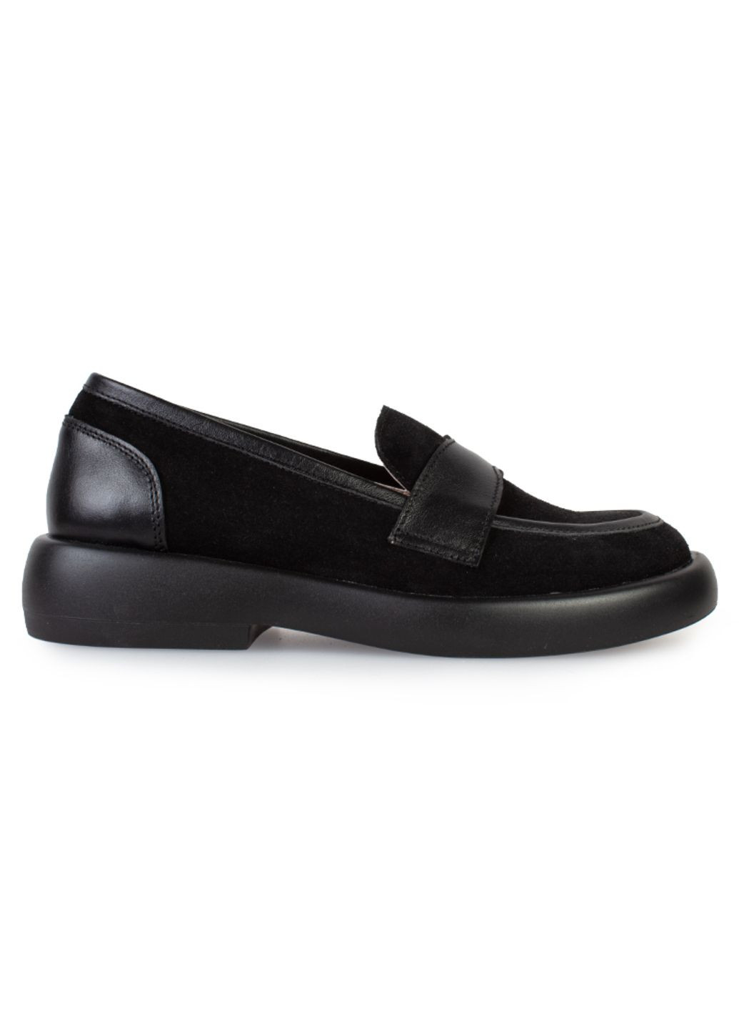 Туфли лоферы женские бренда 8200546_(1) ModaMilano на среднем каблуке