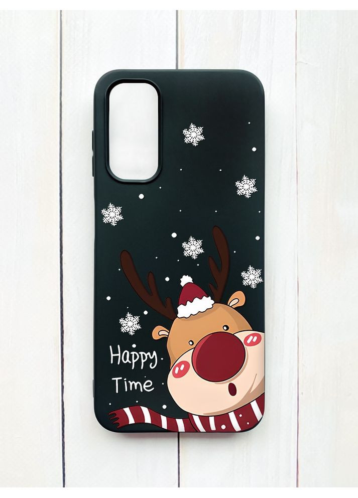 Матовый чехол на Samsung Galaxy A14 5G Зимний оленёнок (принт 155) CASE CONTROL (360711375)