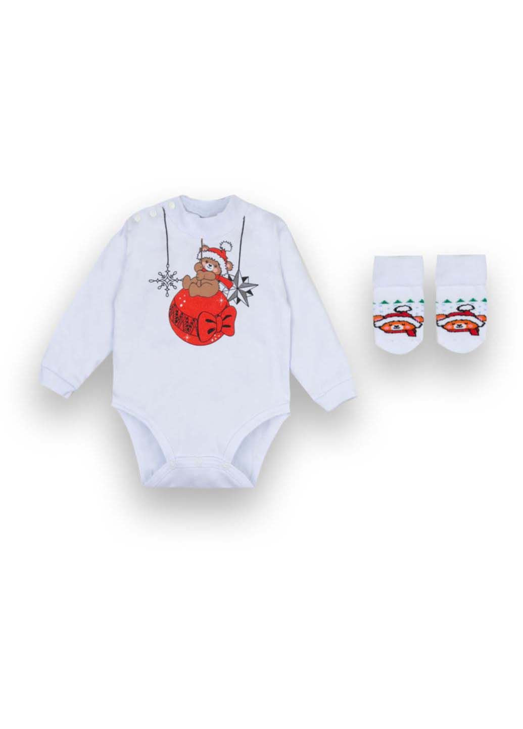 Білий зимній комплект GABBI