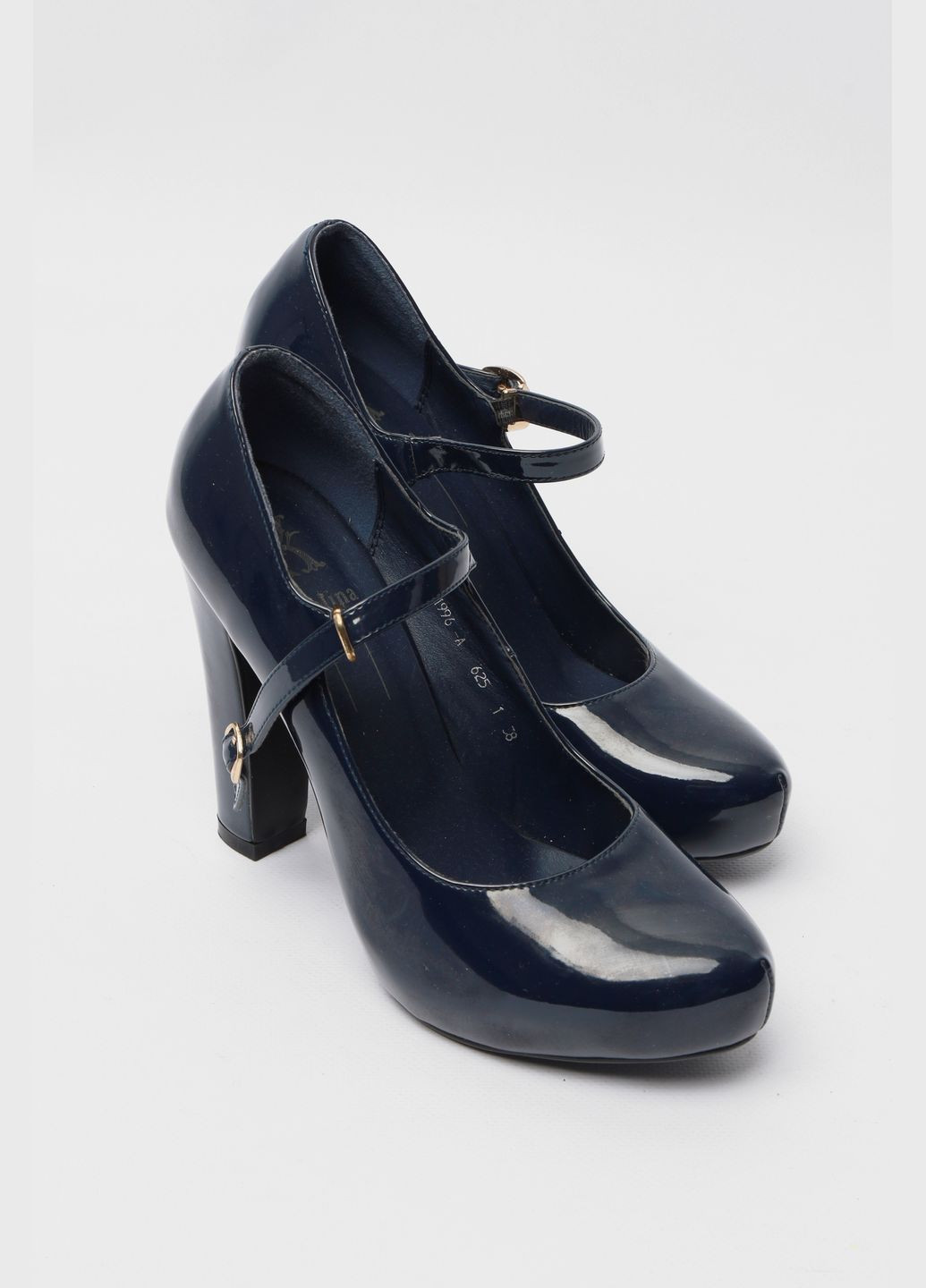 Туфлі жіночі синього кольору Let's Shop (294050488)