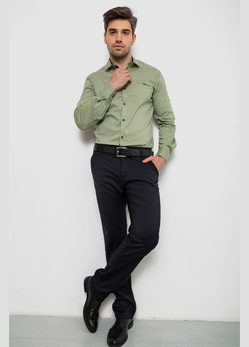 Оливковая рубашка Ager