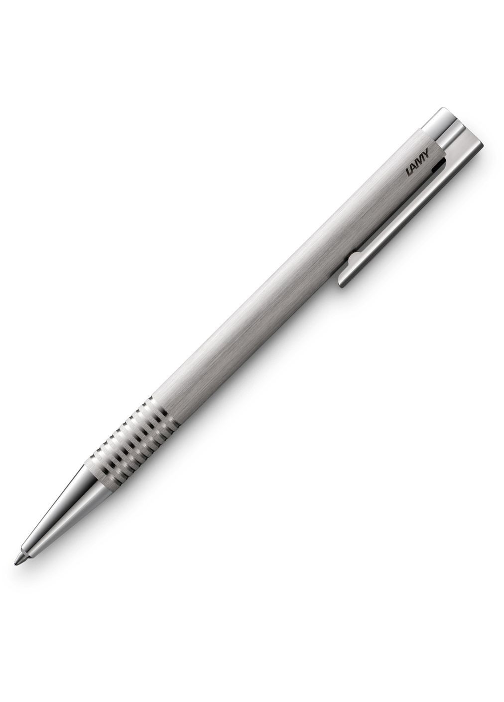 Шариковая ручка Logo серебристый, стержень M M16 черный Lamy (294335363)