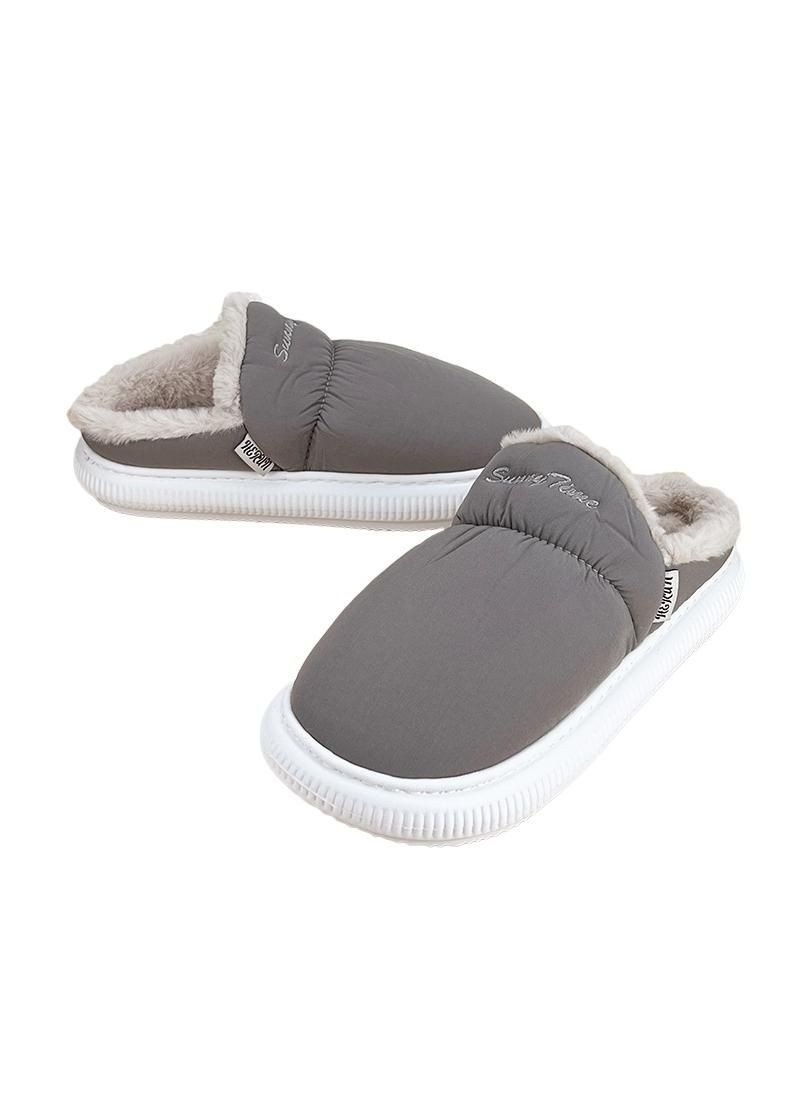 Тапочки домашні чоловічі сірі закриті 115821-1 Sanlin (267807794)