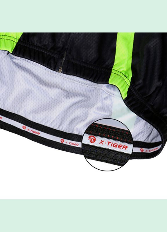 Джерсі вело X-Tiger XM-CY-013 Green S кофта з довгим рукавом 1 шт. Lesko (360505111)