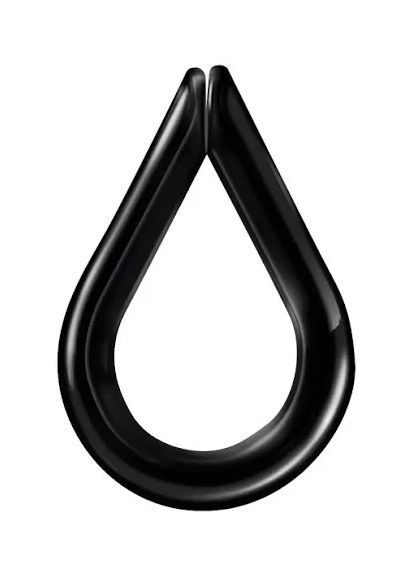 Clip освежитель воздуха "Черный лед" Little Trees (360876124)