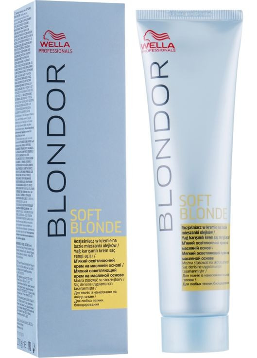 Освітлювальний крем на олійній основі Blondor Soft Blonde Cream 200g (138507-28752) Wella Professionals (368659919)