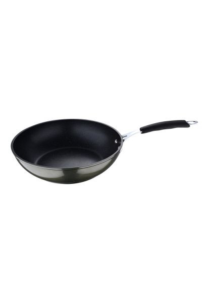 Сковорода (BG-30129-GR) Bergner Midnight, Вок 28 см (369878282)