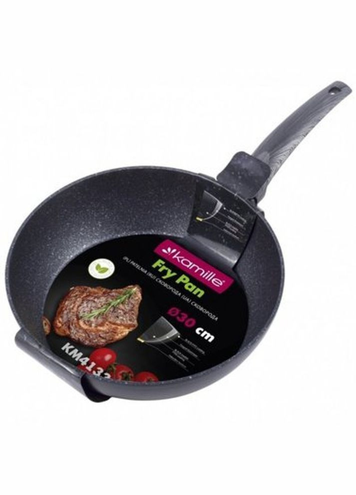 Сковорода без кришки 30 см KM-4133 Kamille (316612520)