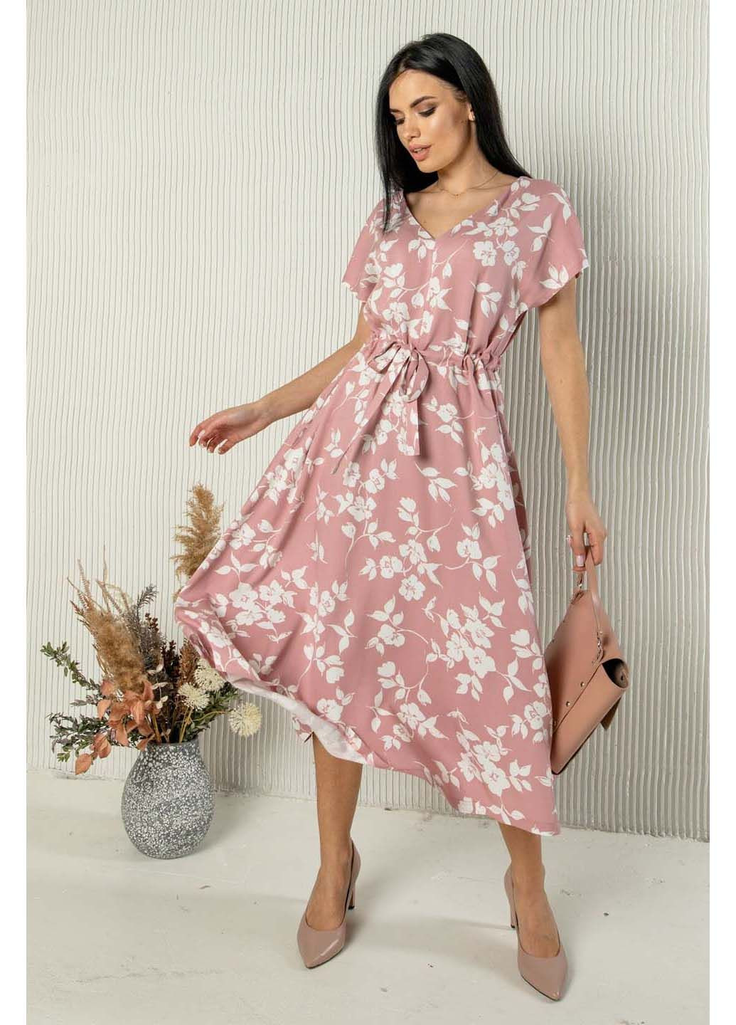 Комбинированное праздничный платье Ри Мари