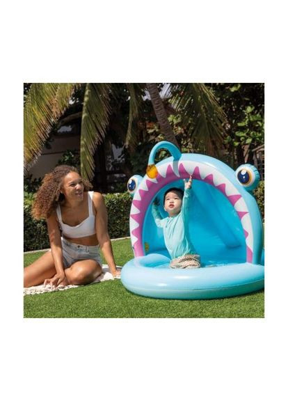 Басейн надувний "Акула" 127*102*86 см Intex (369787984)