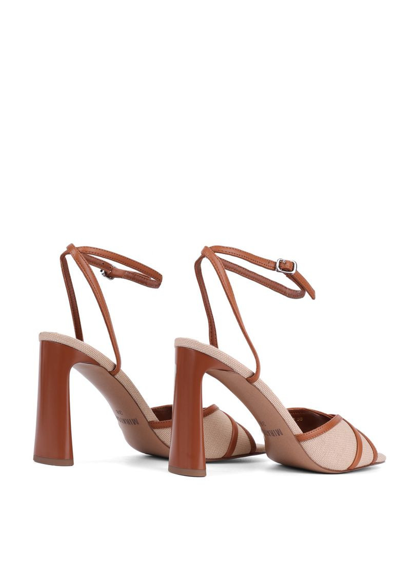 Жіночі Босоніжки XL2486A-8 SS25 Коричневий Шкіра MIRATON (327538795)