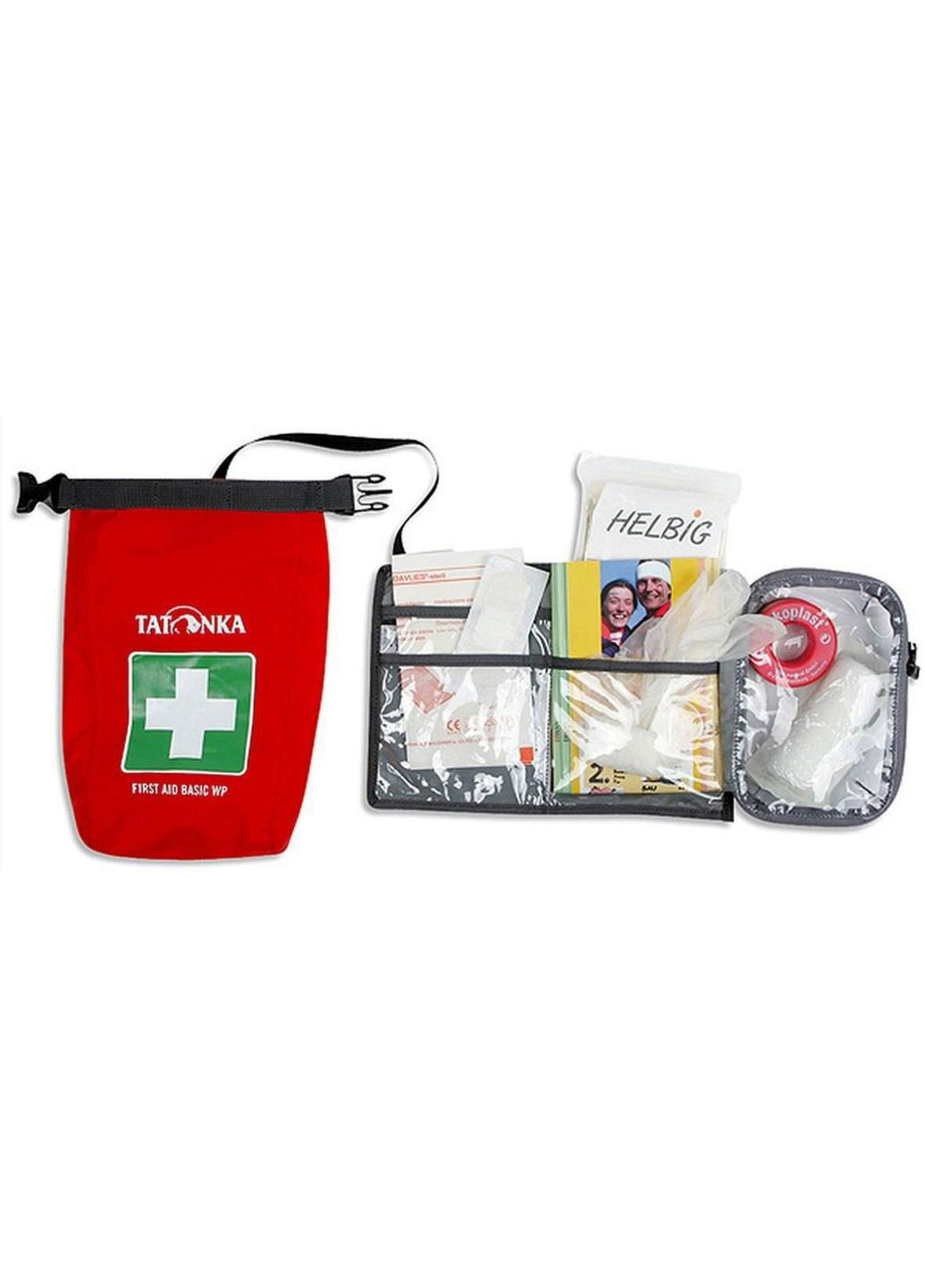 Водонепроницаемая аптечка First Aid Basic Waterproof red, материал - T-Cover Tex, красная TAT 2710.015 Tatonka (297644339)