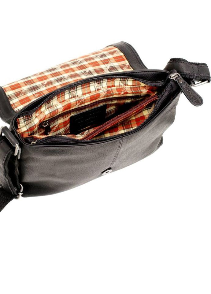 Через плечо мужская сумка кросс-боди черная HB3094A HILL BURRY (329146330)