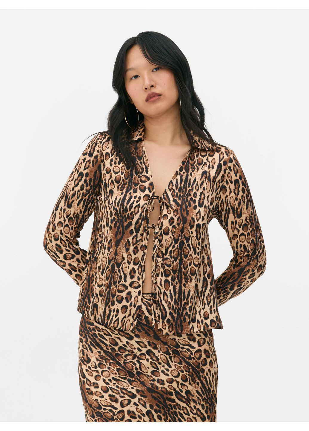 Топ демисезон,светло-бежевый в узоры, Primark (356172680)