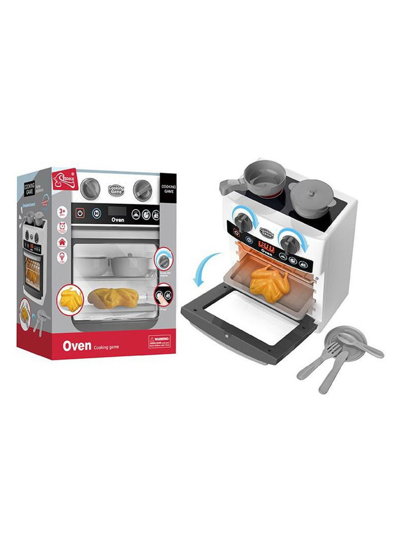 Игровой набор Электроплита F2309 батарейка, музыка, свет, коробка 25,7*14*20,8 No Brand (362427300)