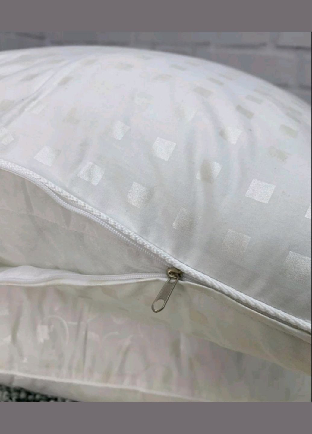 Подушка ОDА 50*50см. екопух зі зйомним чохлом на змійці. ODA (327424831)