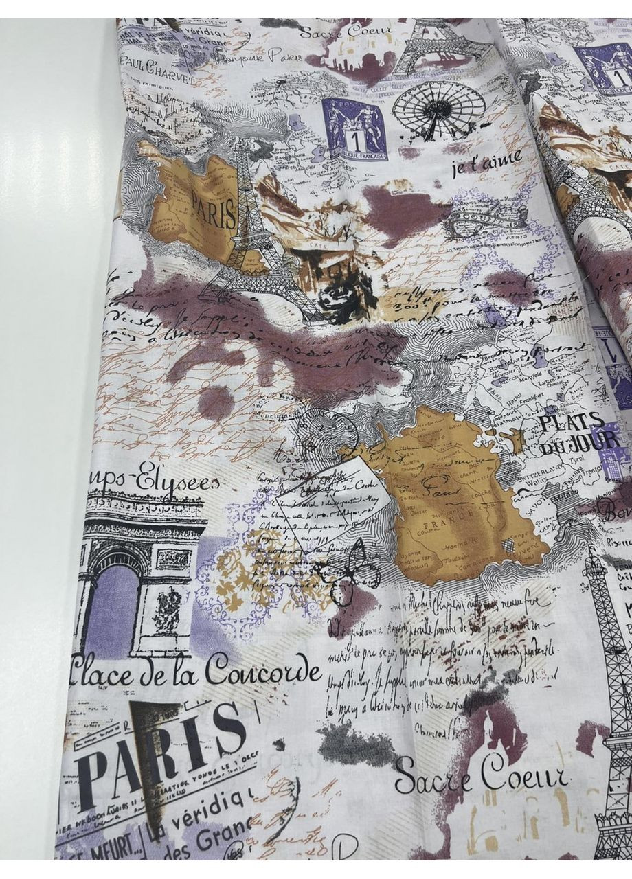 Постільна білизна Євротур, бязь Євро Комфорт-текстиль підковдра 200х220 - 1шт, простирадло 220х240 - 1шт, наволочки 50х70 - 2шт (354823237)