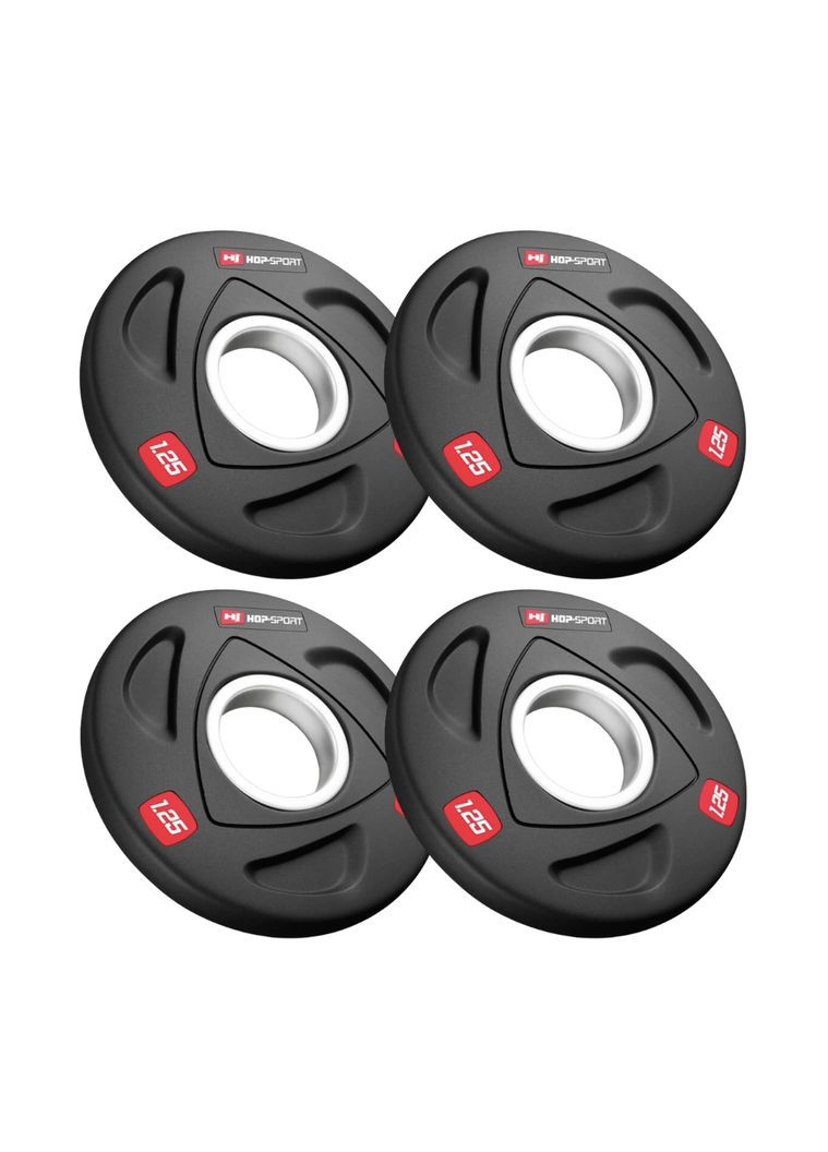 Набір дисків олімпійських 4 х 1,25кг Hop-Sport (303618010)