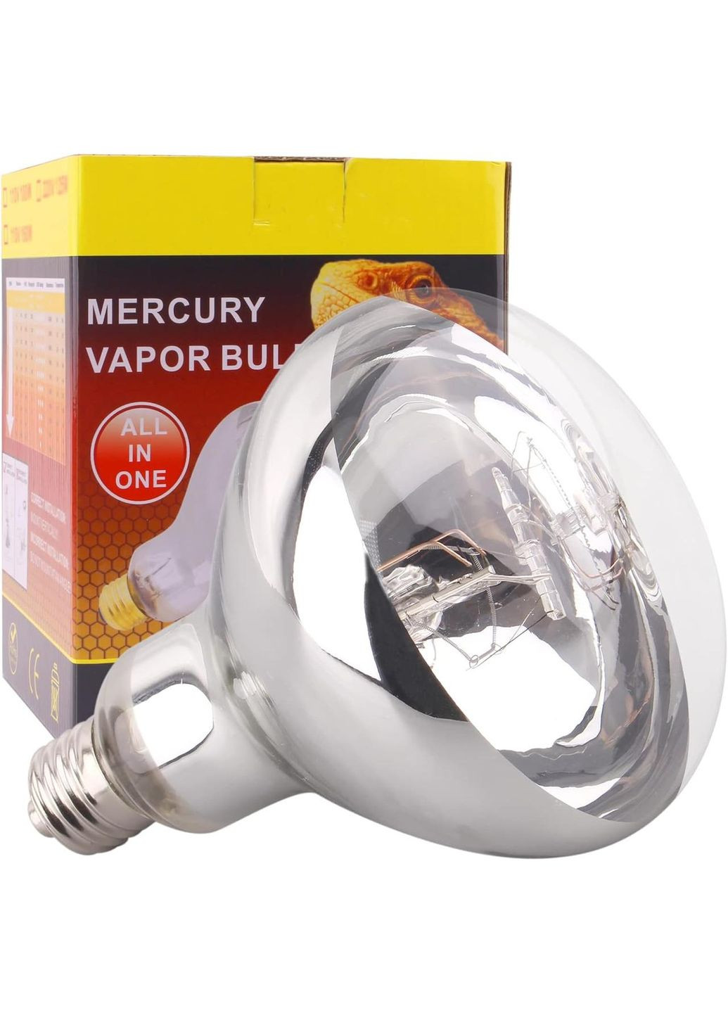 DERNORD Ртутна лампочка 100 Вт для Черепах та Віварію E27 No Brand (300657401)