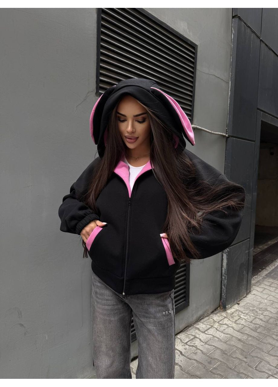 Женские худые с принтом на тринитке с флисом (замеры в описании) DK/DL Мода без кордонів (363829077)