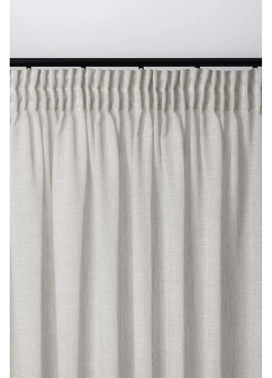 Льняная тюль 2м х от 2,5м до 3м HYGG (370598660)