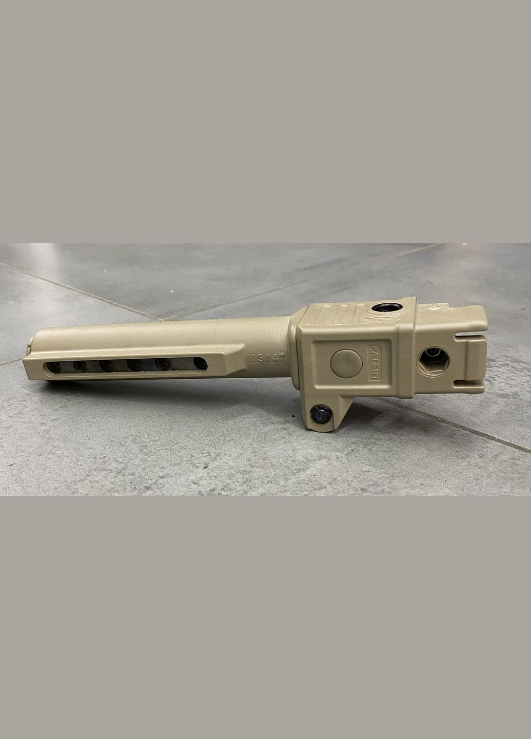 Труба складана для прикладу АК, TACTICAL (DLG-147-beige), Mil Spec, трубний складаний адаптер DLG Tactical (362601452)