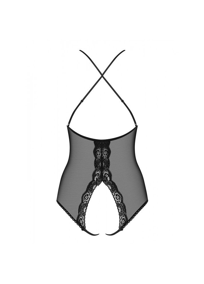 Боди из прозрачной сеточки 841-TED-1 с открытым доступом,, Obsessive (331170164)