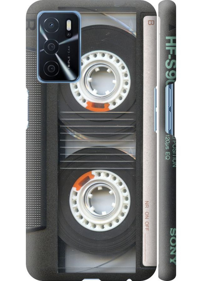 3D пластиковий матовий чохол 'Касета ' для Endorphone Oppo A16 (257793213)