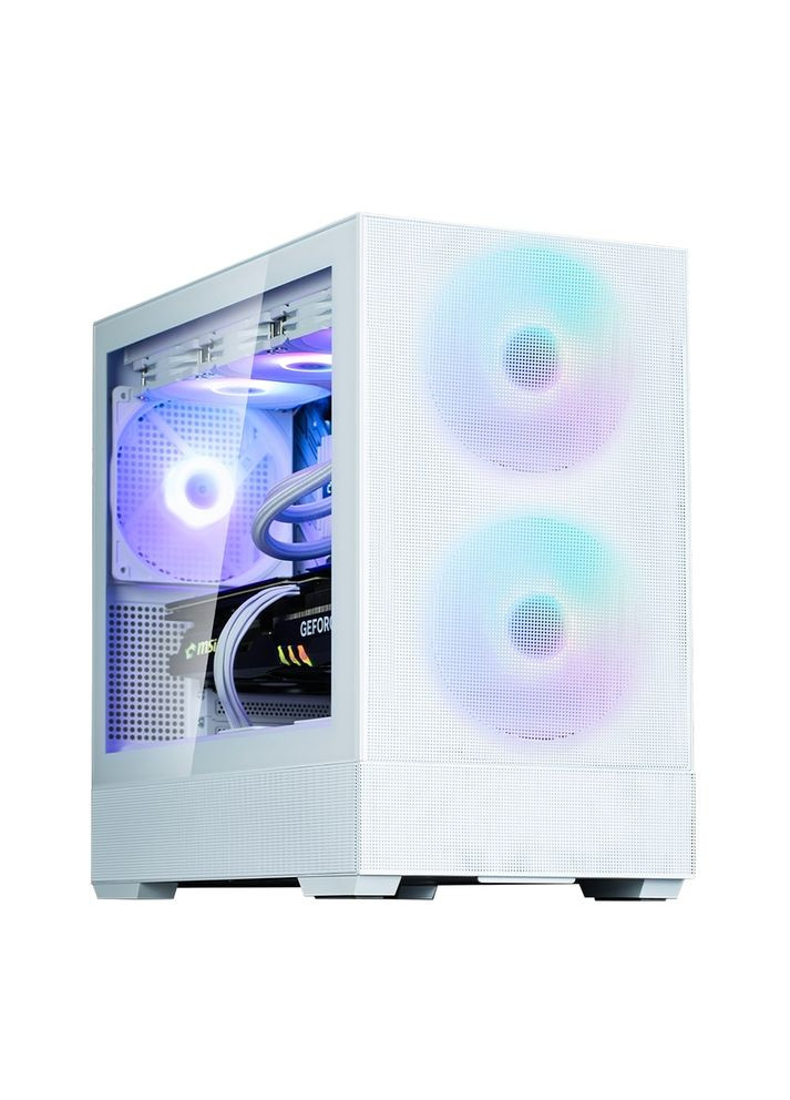 Корпус P30 AIR без БП, 1xUSB3.0, 1xUSBTypeC, 3x140мм ARGB, VGA 392мм, LCS ready, TG Side Panel, mATX, белый Zalman (314776365)