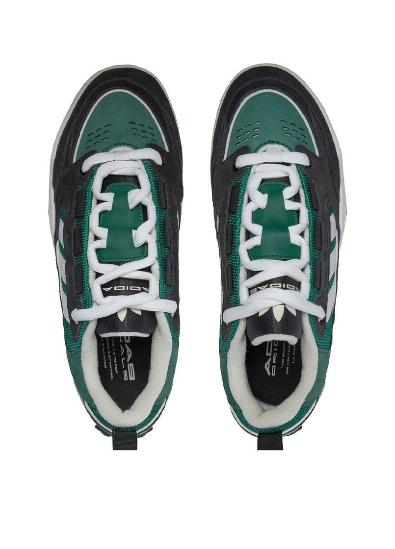 Зеленые мужские кеды if8823 зеленый ткань adidas